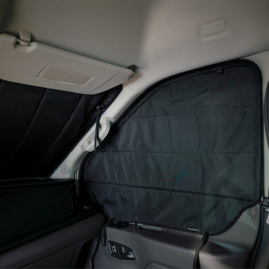 Front Cab Insulated Window Covers