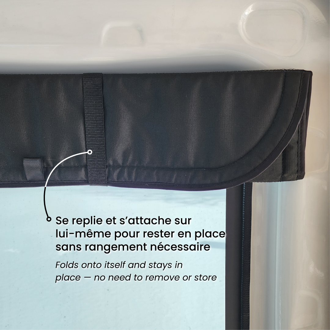 Couvre-Fenêtre Isolant Porte Coulissante