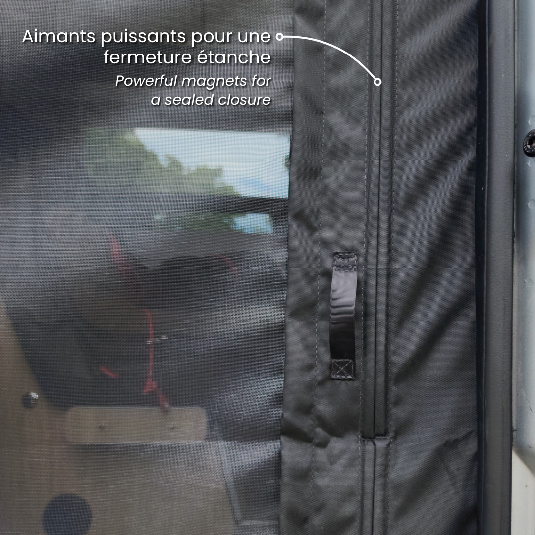 Moustiquaire de Porte Coulissante ou Porte Arrière