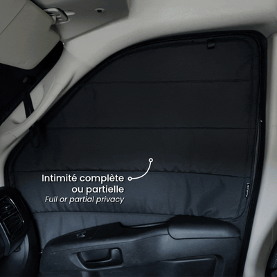 Couvre-Fenêtres Isolants Cabine Avant