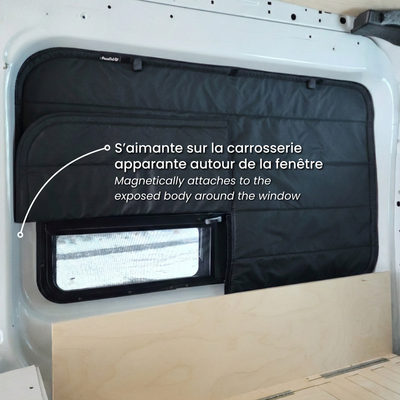 Couvre-Fenêtre Isolant Derrière Conducteur