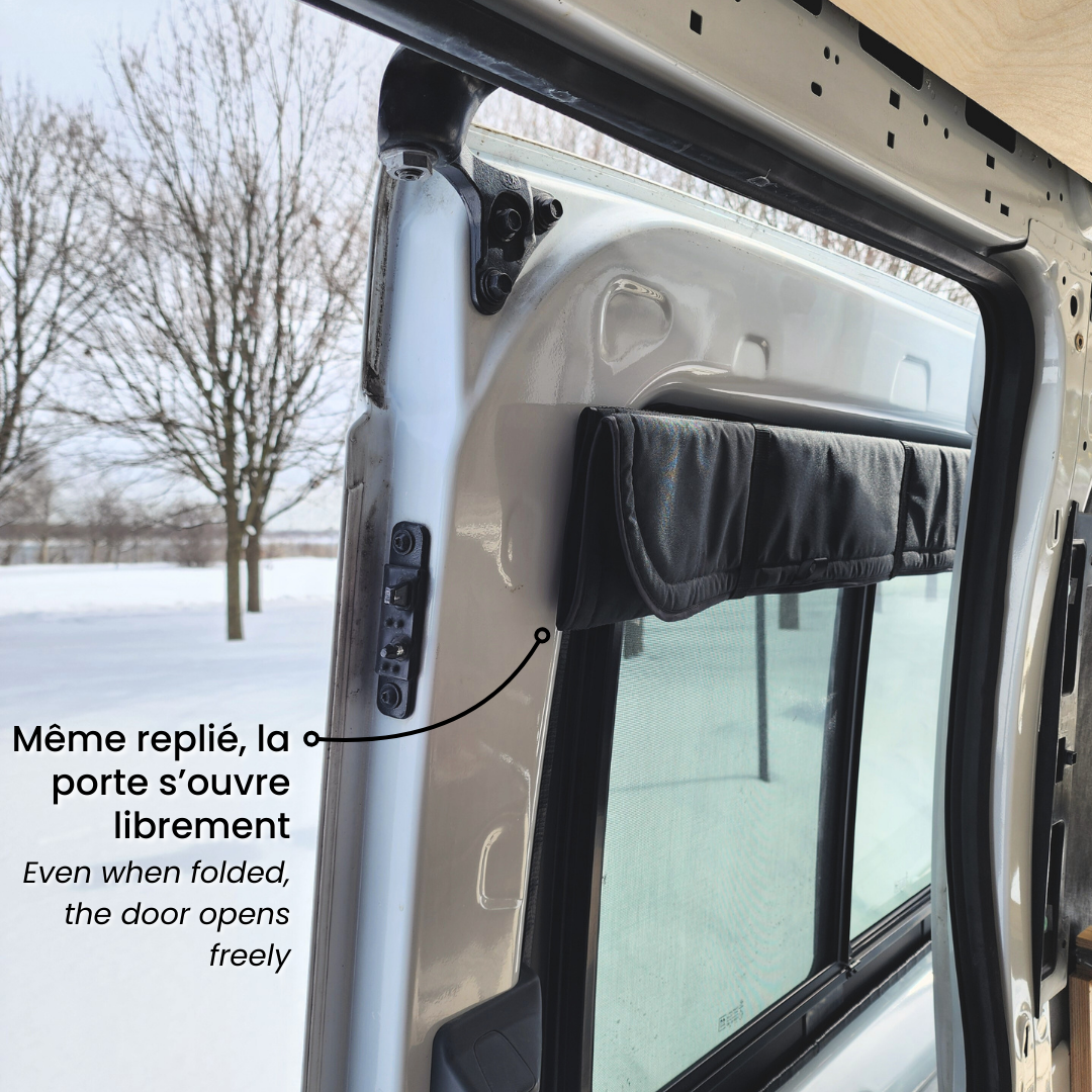 Couvre-Fenêtre Isolant Porte Coulissante