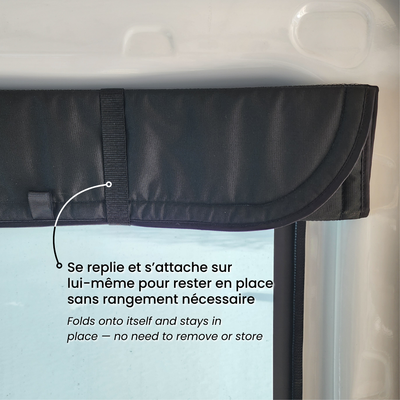 Couvre-Fenêtre Isolant Porte Coulissante