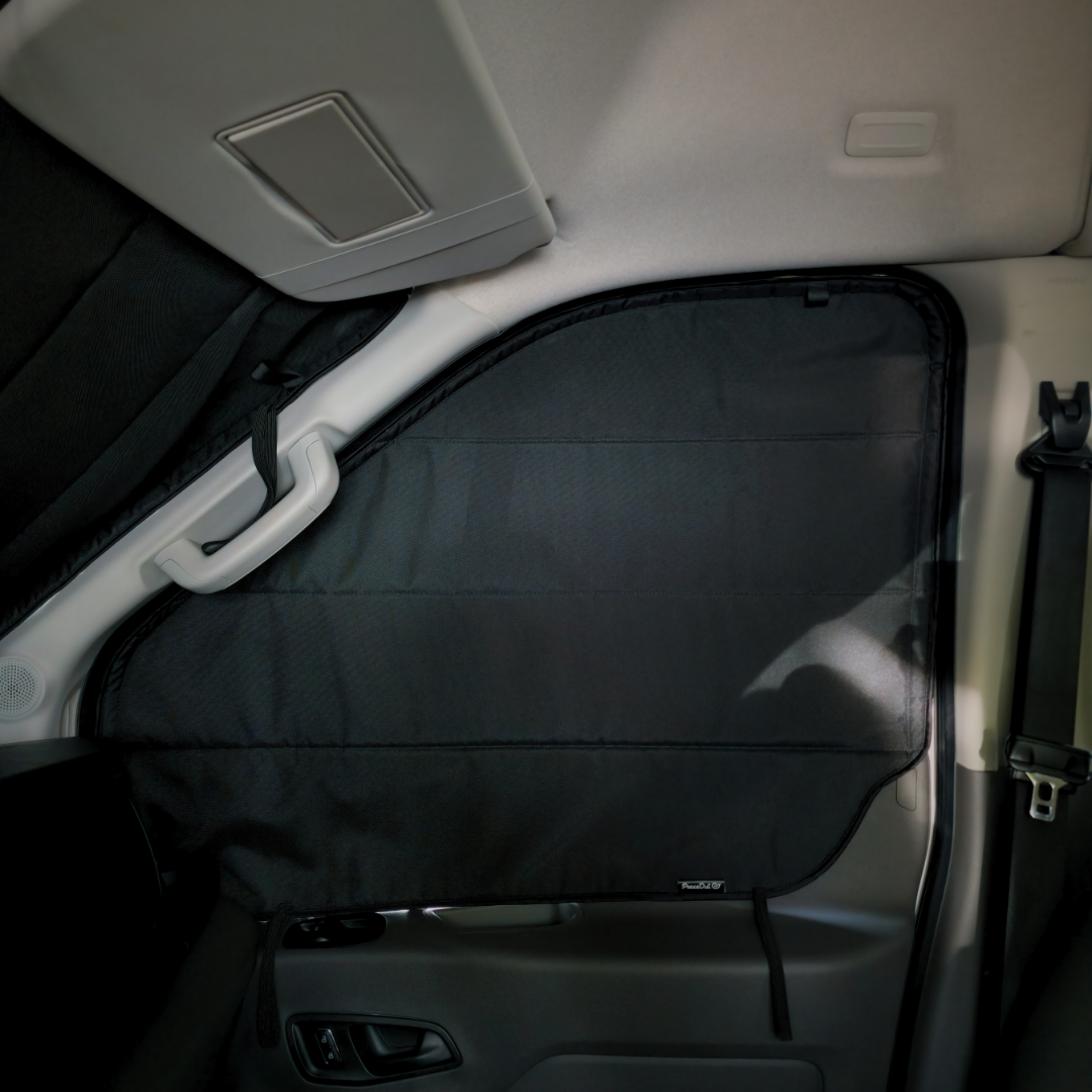 Front Cab Insulated Window Covers