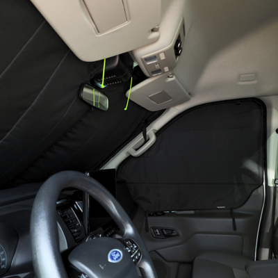 Couvre-Fenêtres Isolants Cabine Avant