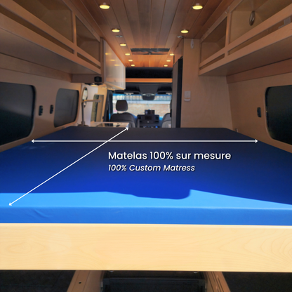 Matelas sur mesure pour Vans et VR