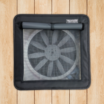 Bug Net and Blackout fan curtain