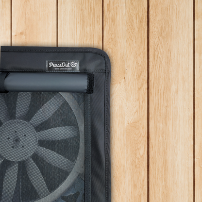 Bug Net and Blackout fan curtain