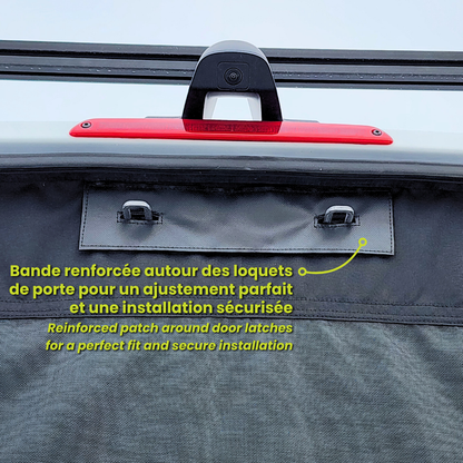 Moustiquaire de Porte Coulissante & Porte Arrière